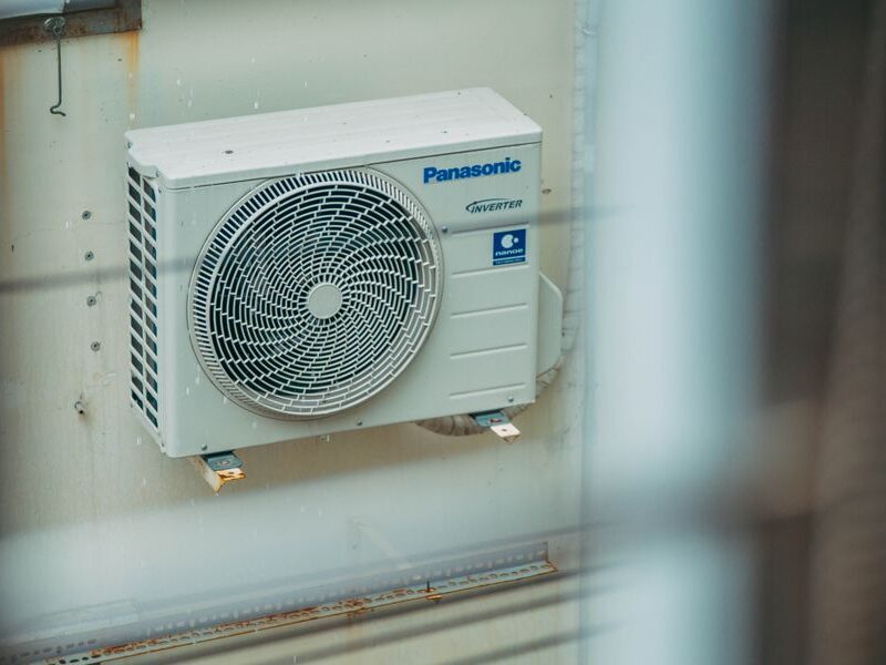 Residential mini-split outdoor condenser unit